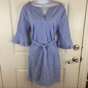 Talbots Petites size 2P Striped dress